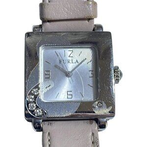 Auth FURLA - 0*********** Light Pink Women's Wrist Watch
